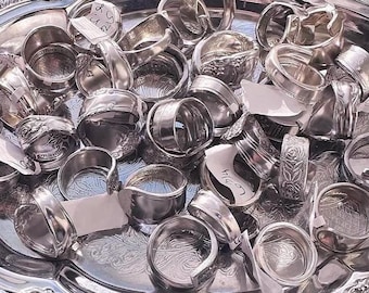 Spoon Ring 2 for 18 Surprise bundles  – Double Wrap Stainless Rings, Handmade Vintage-Style Jewelry, Unique Designs, Size Options