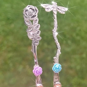ATM-kaartclip, lange nagelhulp, armbandmaatje, multifunctionele clip, Rose-pinautomaatclip, libelclip,