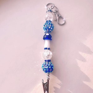 Sprankelende kristallen kaartclip paddenstoelontwerp, alligatorclip armbandhelpers armband buddy, lange nagelhelper ATM-kaarthouderclips