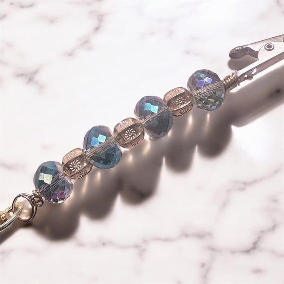 ATM Card clip Crystal beaded  Grabber – Long Nail Helper Clip, Sparkly Debit Puller, Credit Card Clip, Fairycore Purse Charm, Smokers Gift