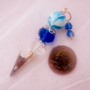 Mini clipe de cartão de cristal atm, clipe de fumante minúsculo, prendedor de cartão de débito para ajudante de unha, pulseira auxiliar de broto, ajudante de unha longa