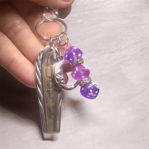 Lucky Lotto Scratcher Made from Upcycled Spoons with Dice special Edition for the Ultimate Gambler’s Charm Because Hey, Someone’s got to win