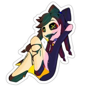 Cynessa-murderdrones Sticker