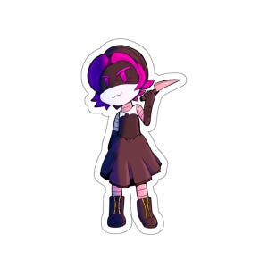 Prom Uzi-murderdrones Sticker