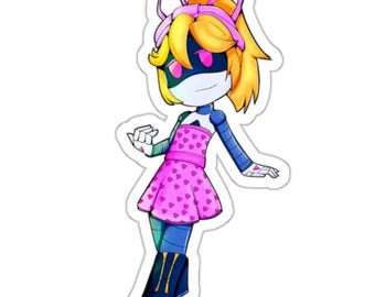 Lizzy Murder Drones Sticker, Glossy Vinyl Decal