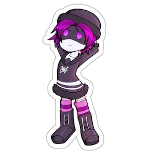 Uzi-murderdrones Sticker