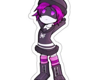 Uzi Murder Drones Sticker, Glossy Vinyl Decal