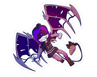 Absolute Solver Uzi-Murderdrones Sticker
