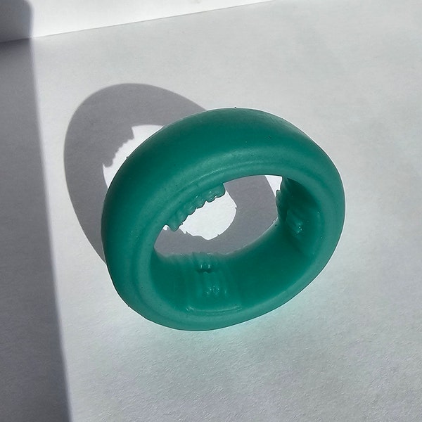 Nock - colorful body safe silicone cock ring