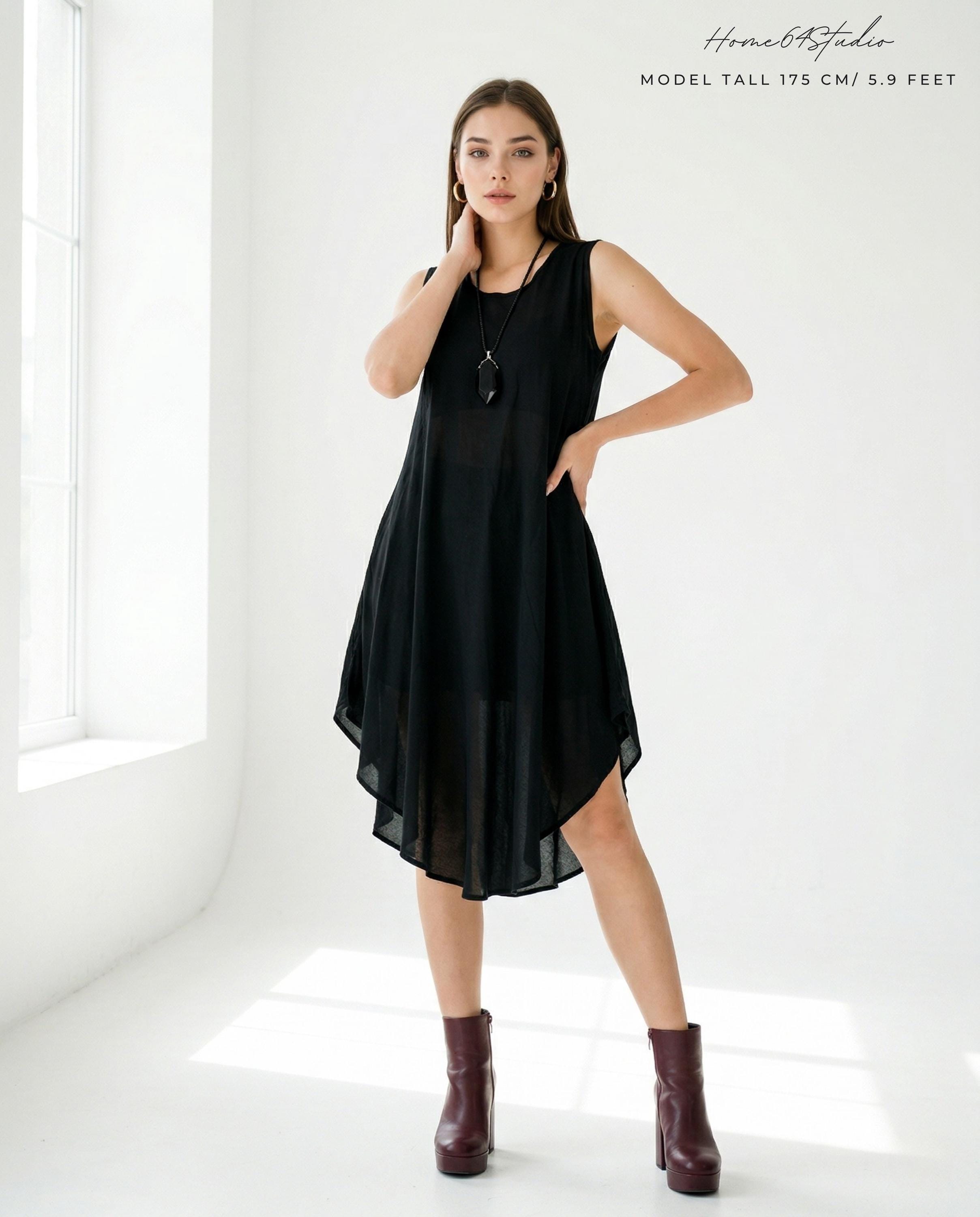 Black Travel Dress - Etsy Black Travel Dress - Etsy