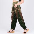 Gypsi Pants Women’s Harem Trouser, Loose Harem Trousers, Yoga Harem Trousers, Bohemian Peds, Hippy Trousers, Peacock Tail Print Home64Studio product logo