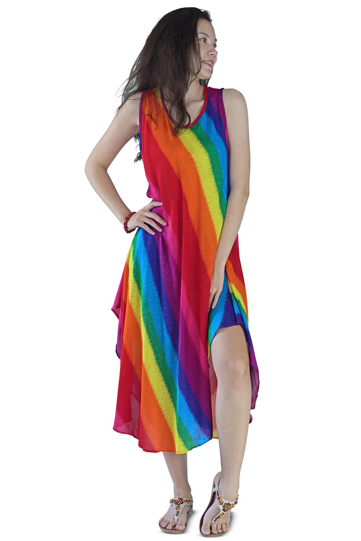 boho rainbow dress Maxi Dress: Sleeveless Bohemian Summer Style:Off the Shoulder Lace Style upload-20231106 Black/pink velvet long prom Fashion and other essentials