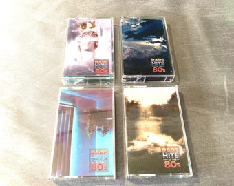 Rare 80s Synth Pop Cassette Tapes Vol 1-4 New Wave Collection Retro Bands You Forgot Synthpop Rock Pop Mix 1980s Music Compilation