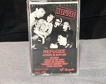 Refugee - "Affairs in Babylon" Cassette Tape 1985