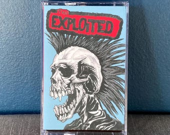 The Exploited Cassette Tape – Best of 80s UK Punk Rock, Rare Vintage Album, Hardcore Anarchy Collection, Classic Punk Music Gift
