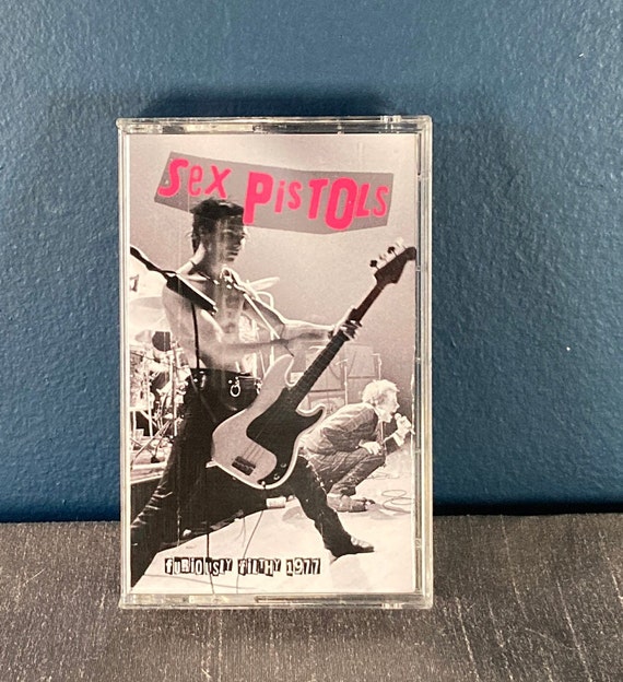 Sex Pistols Punk Rock Cassette Tape - Rare Filthy Furious UK Punk Audio - DIY Retro Music Collector Gift