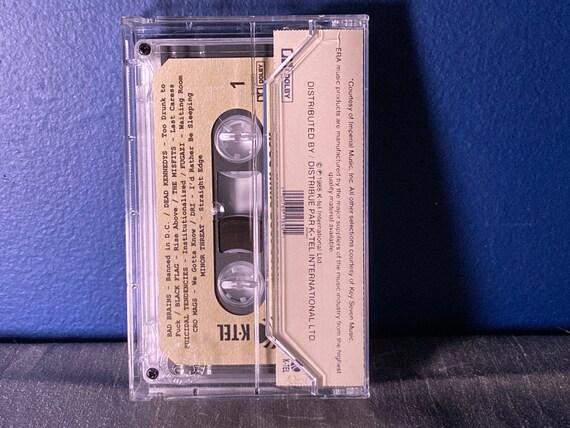 Hardcore Punk Rock Cassette Tape Compilation. Bad Brains