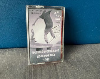 Skate Punk 1998 Cassette Tape Compilation – 90s Melodic Punk Rock Bands – Rare DIY Skate Rock Demo – Slugger, Cut Off, One Shot + More