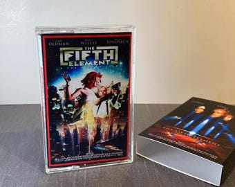 The Fifth Element Soundtrack Cassette Tape Limited Special Edition 1997 Used Excellent Condition Rare Movie Score Collectible