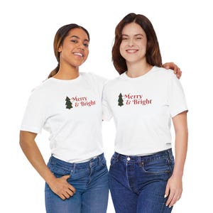 Merry & Bright Jersey Short Sleeve Tee
