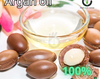 Pure Moroccan Argan Oil: Organic Cold-Pressed Skincare & Hair Treatment