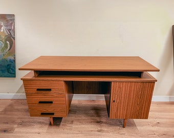 Mid Century Danish Floating Top Desk