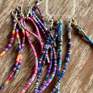 Boho mobiele telefoonketting om op te hangen verstelbare universele mobiele telefoon koord katoenen riem mobiele telefoon riem lanyard unisex veelkleurig cadeau voor haar