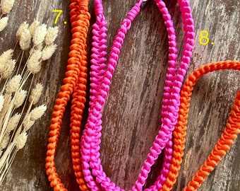 Macrame cell phone chain with case, boho-style cell phone strap with macrame made of sailing rope cell phone strap, macrame bag strap, bag strap, gift for her