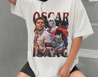 Limited Oscar Isaac Vintage T-Shirt, Gift For Women and Man Unisex T-Shirt_168