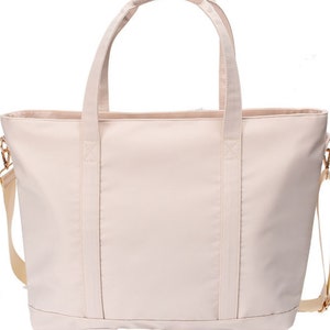 Tote Bag in Elegant Beige - Stylish and Spacious Carry-All for Everyday Chic, Large Tote Bag, Durable Fashion Tote