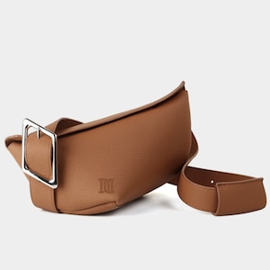 CROSSBODY BAG for Women, Compact Chest Bag with Shoulder Strap, Soft Wide Strap Buckle Shoulder Purse, Gift for Her