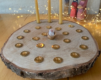 Advent spiral, Advent garden