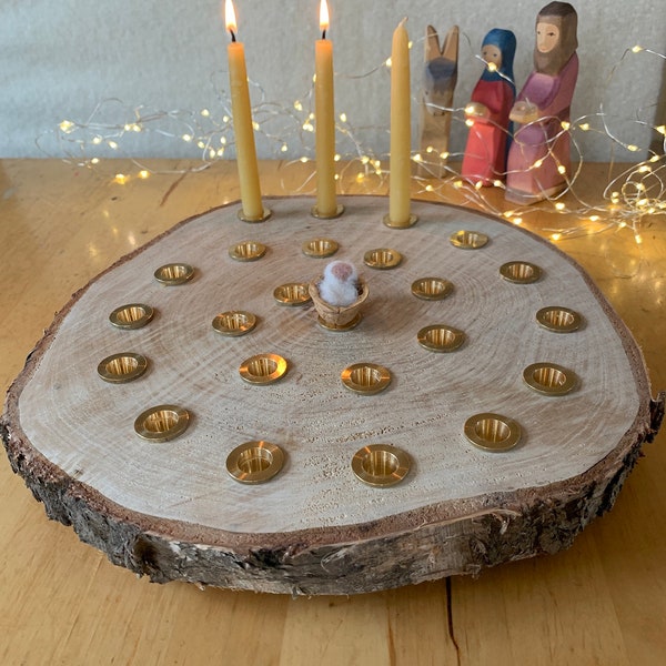 Advent spiral, Advent garden