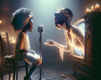 Imagine Me - Nina Simone PNG File Only