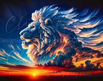 Riding on a Cloud PNG File Only