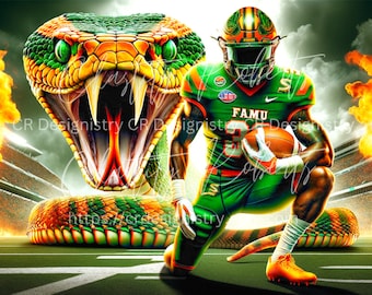 FAMU Football PNG File Only - Etsy