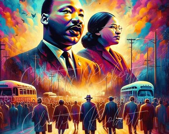 Bus Boycott PNG File Only