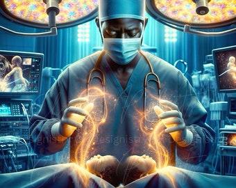 Gifted Hands PNG File Only