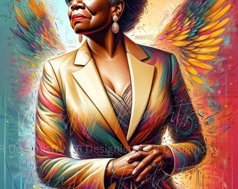 Phenomenal Woman PNG File Only