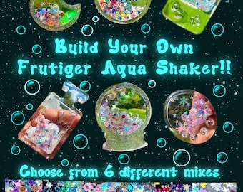 Custom Liquid Motion Desk Toy - Build Your Own Liquid Glitter Frutiger Aqua Shaker!!