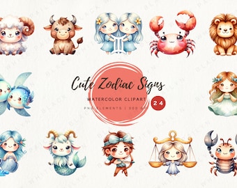 Sternzeichen PNG, Sternzeichen Clipart, Sternzeichen PNG, Horoskop Clipart, 12 Sternzeichen, Sternzeichen Tiere, Sternzeichen Bundle, Astrologie Zeichen