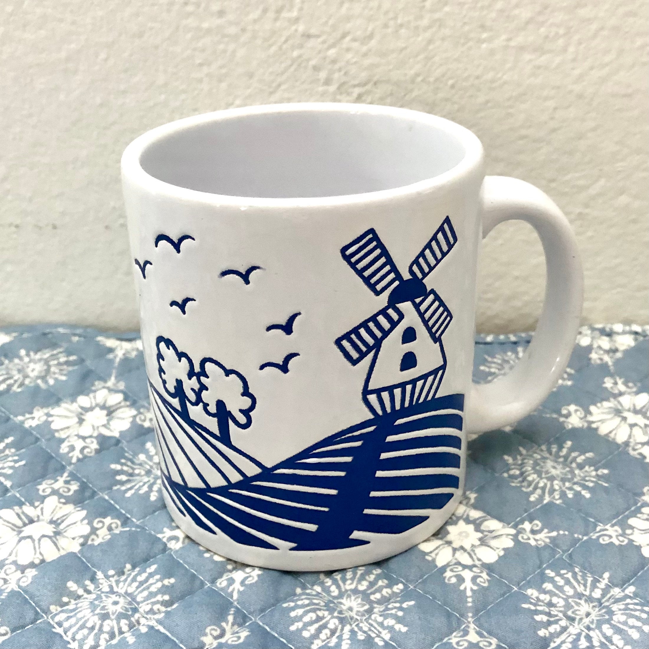 ⚡1920年代・手彩色ティーセット: ドイツ・フラウロイト Rosenthal ローゼンタール コバルト金彩葉文 カップ＆ソーサー