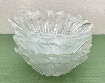 1930s Lily Pon Bowls by Indiana Glass Co