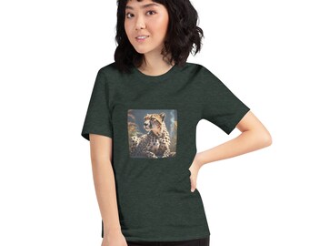 Cheetah T-shirt, Cheetah Art Shirt