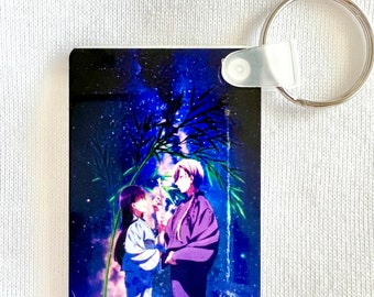 Kiyoka/kudo keychain/ my happy marriage / anime keychain/ miyo / lord kudo