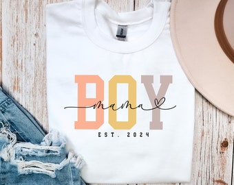 Boy Mama Sweatshirt, Mom Crewneck, Boy Mom Club Sweatshirt, Gift For Mom, Boy Mom Shirt, Cute Mom Hoodie, Mom Life