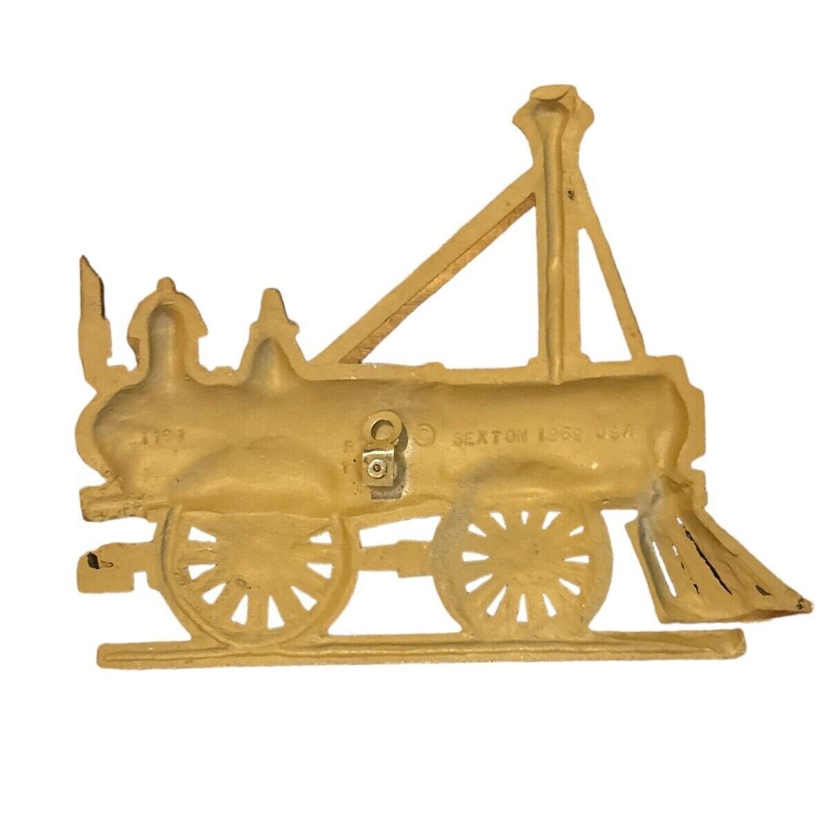 Sexton Metal Steam Train Wall Decor 1969 Etsy