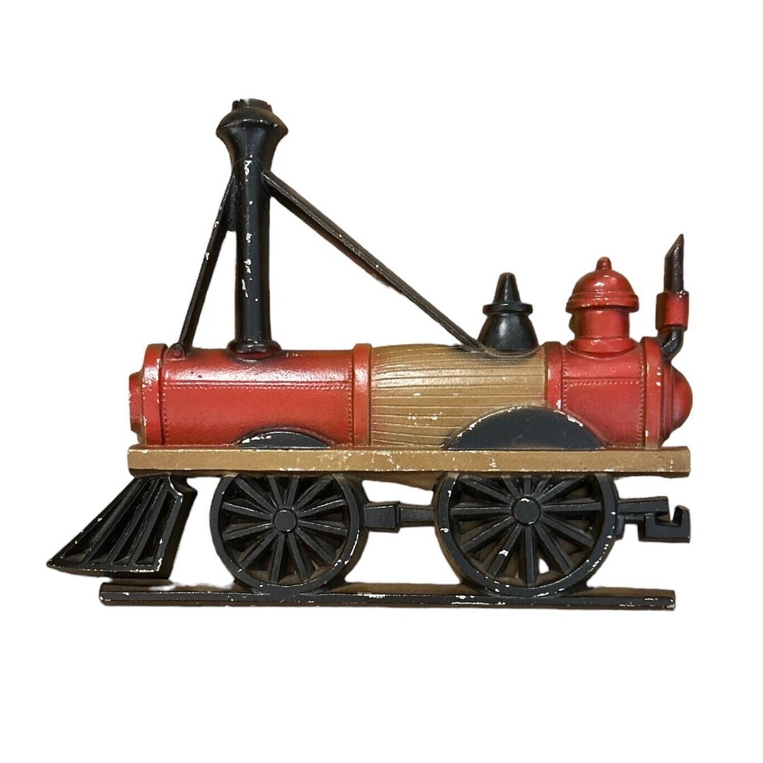 Sexton Metal Steam Train Wall Decor 1969 Etsy