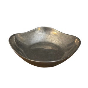 Vintage Pewter Wilton Armetale Square Serving Bowl or Dish Columbia PA - USA