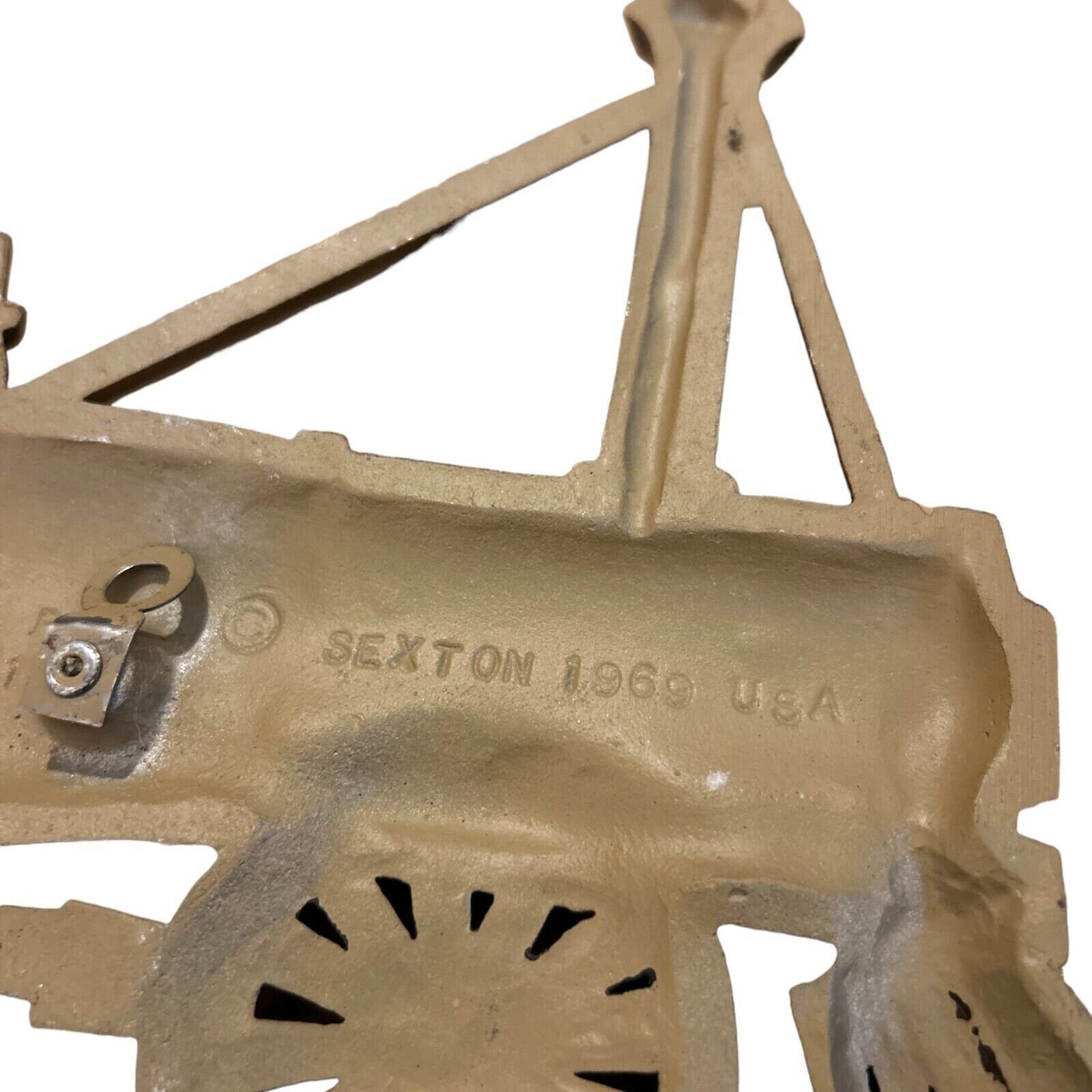 Sexton Metal Steam Train Wall Decor 1969 Etsy